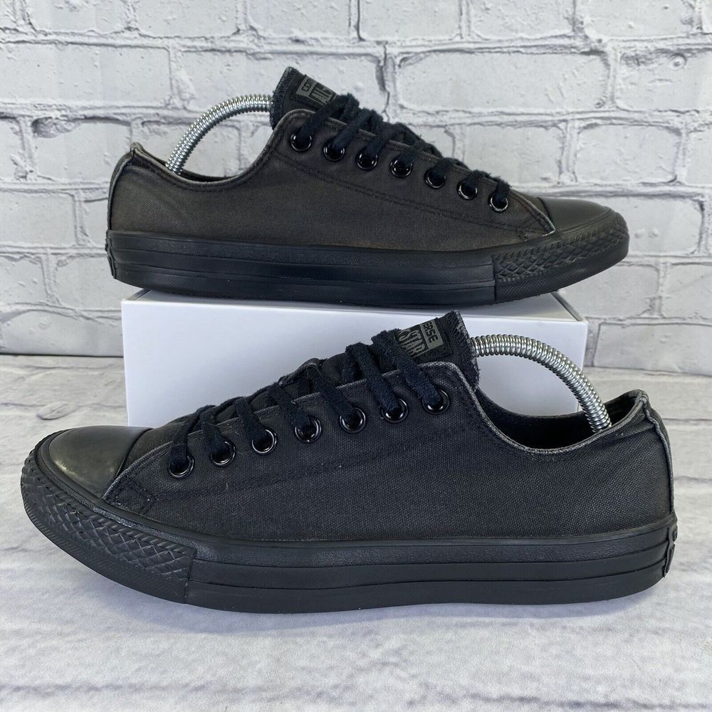 Converse Unisex CT All Star Ox M5039 Black Casual Shoes Sneakers Size M 9 W 11